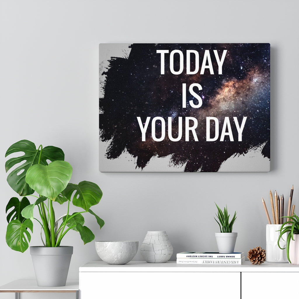 Scripture Walls Inspirational Wall Art Today Is Your Day Motivational Print Ready to Hang Artwork Unframed-Express Your Love Gifts