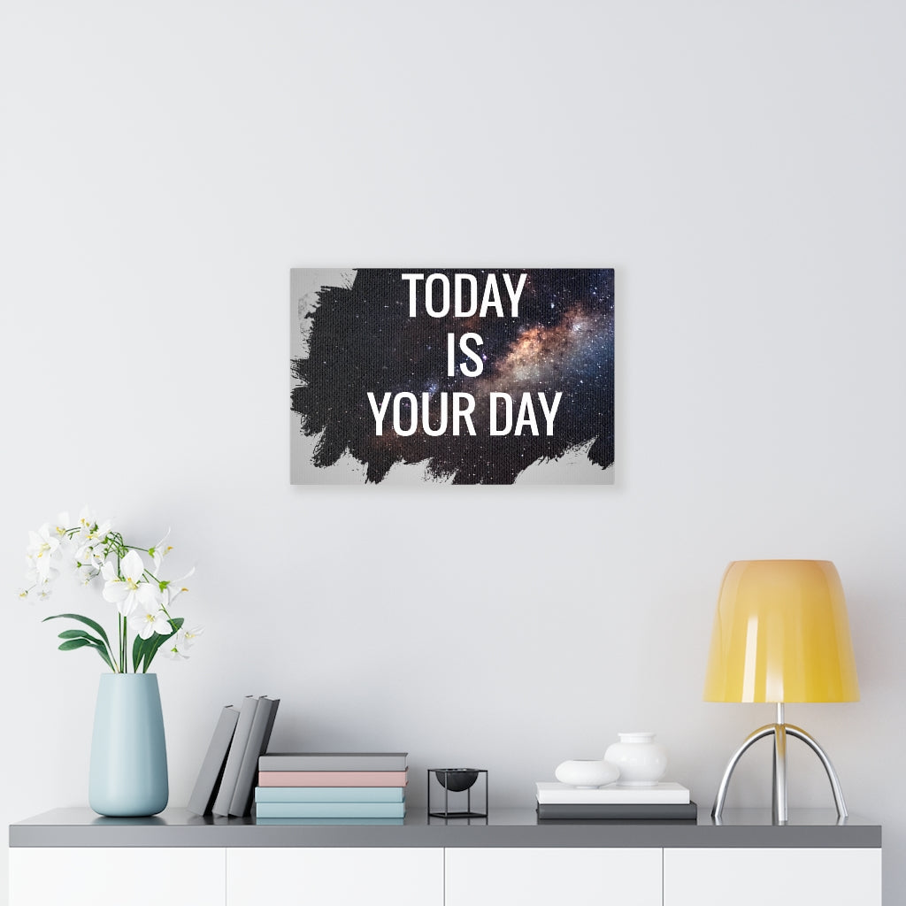 Scripture Walls Inspirational Wall Art Today Is Your Day Motivational Print Ready to Hang Artwork Unframed-Express Your Love Gifts