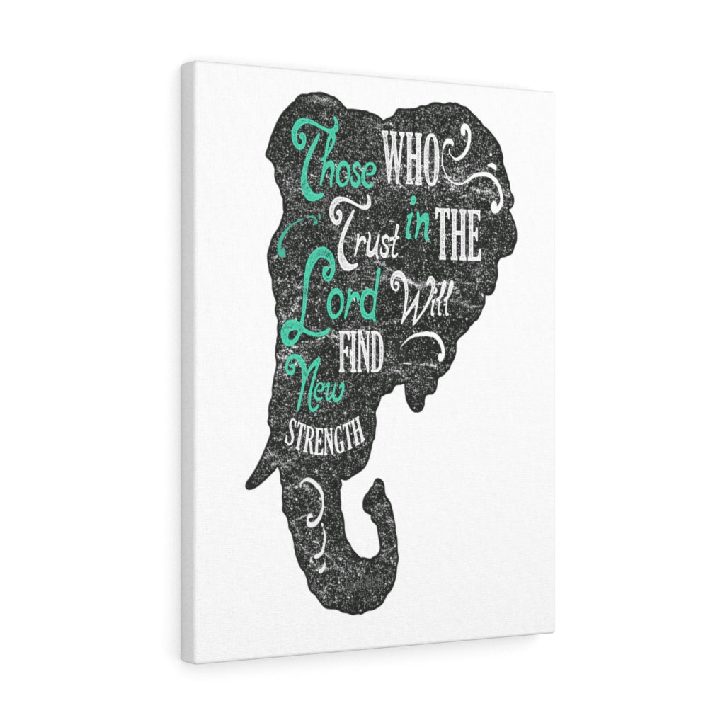 Scripture Walls Inspirational Wall Art Trust In The Lord Wall Art Motivation Wall Decor for Home Office Gym Inspiring Success Quote Print Ready to Hang Unframed-Express Your Love Gifts