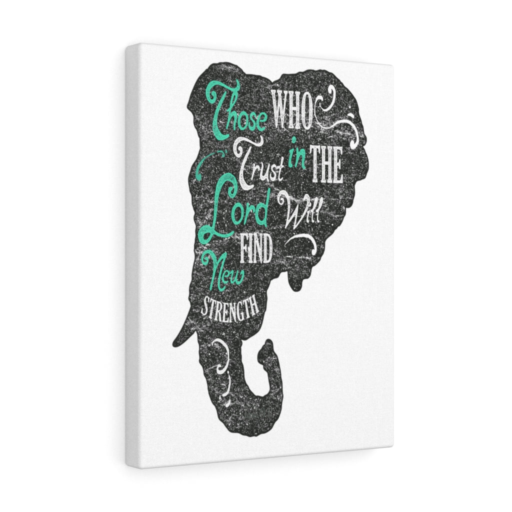 Scripture Walls Inspirational Wall Art Trust In The Lord Wall Art Motivation Wall Decor for Home Office Gym Inspiring Success Quote Print Ready to Hang Unframed-Express Your Love Gifts