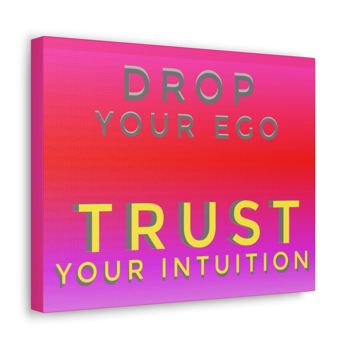 Scripture Walls Inspirational Wall Art Trust Your Intuition Motivation Wall Decor for Home Office Gym Inspiring Success Quote Print Ready to Hang Unframed-Express Your Love Gifts