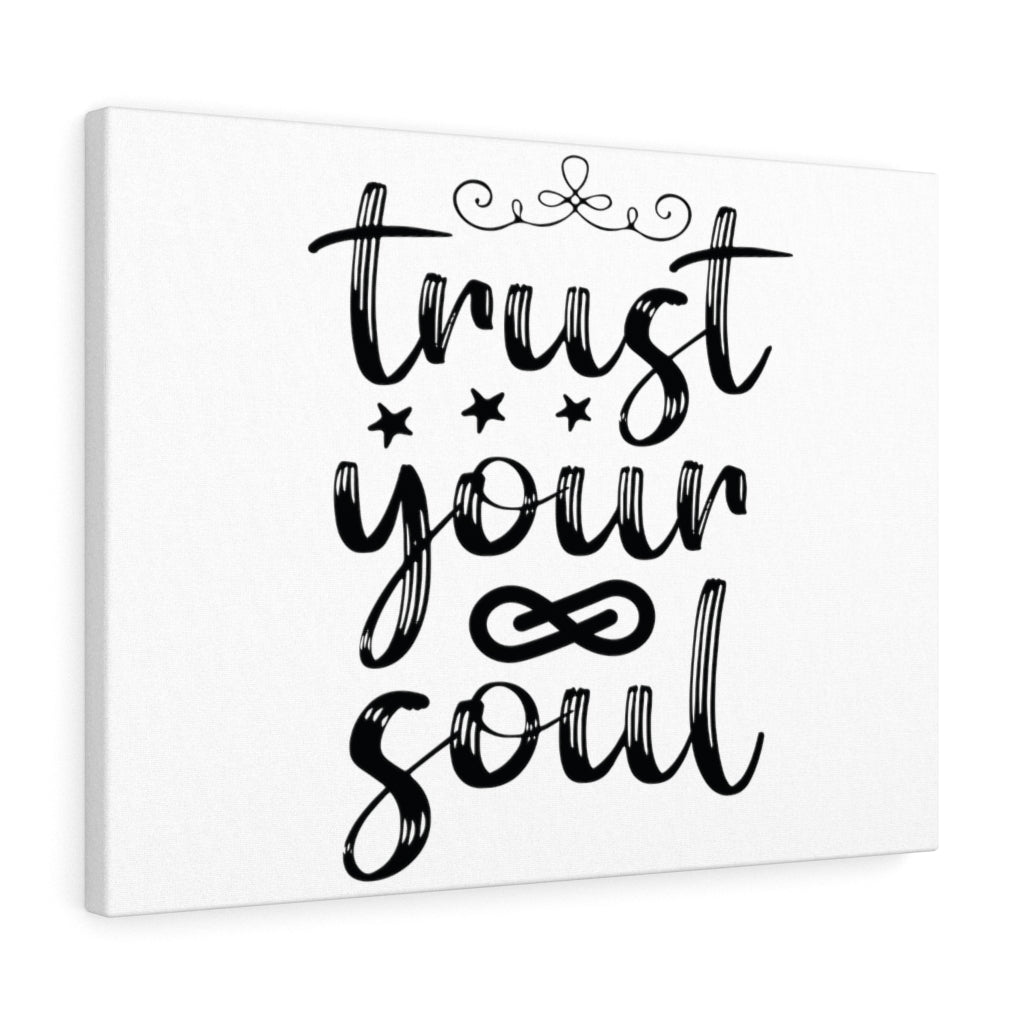 Scripture Walls Inspirational Wall Art Trust Your Soul Plain Wall Art Motivation Wall Decor for Home Office Gym Inspiring Success Quote Print Ready to Hang Unframed-Express Your Love Gifts