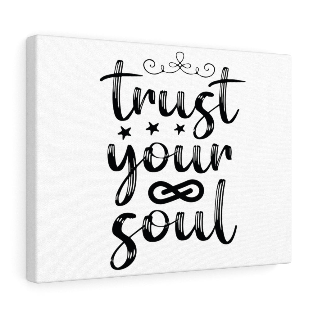 Scripture Walls Inspirational Wall Art Trust Your Soul Plain Wall Art Motivation Wall Decor for Home Office Gym Inspiring Success Quote Print Ready to Hang Unframed-Express Your Love Gifts