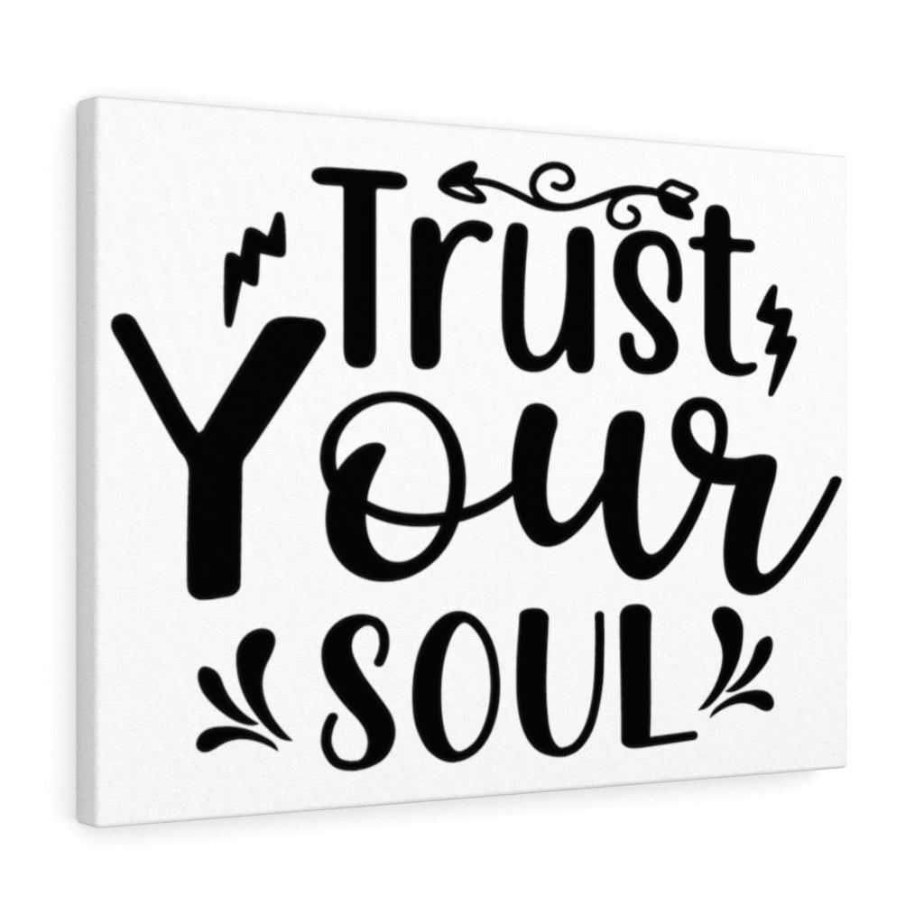 Scripture Walls Inspirational Wall Art Trust Your Soul Wall Art Motivation Wall Decor for Home Office Gym Inspiring Success Quote Print Ready to Hang Unframed-Express Your Love Gifts
