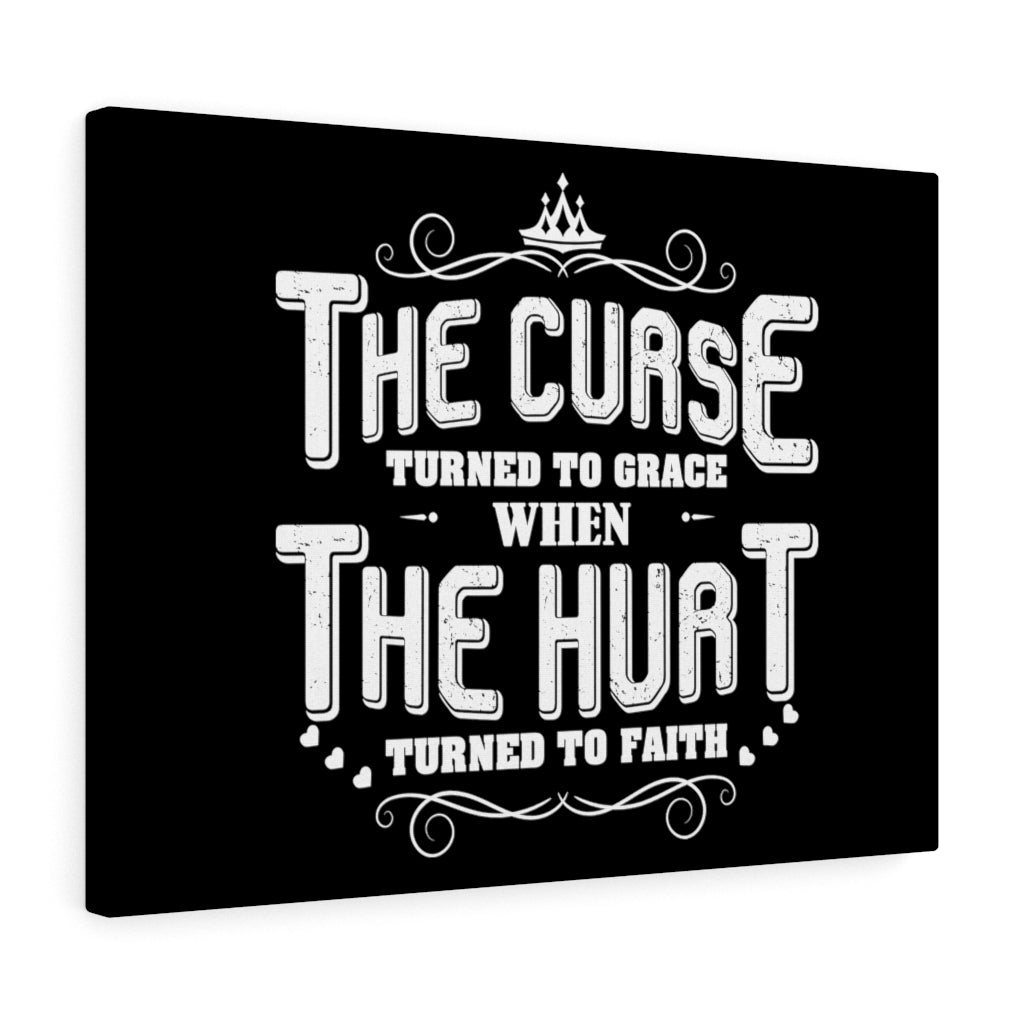 Scripture Walls Inspirational Wall Art Turned To Faith Wall Art Motivational Motto Inspiring Prints Artwork Decor Ready to Hang Unframed-Express Your Love Gifts