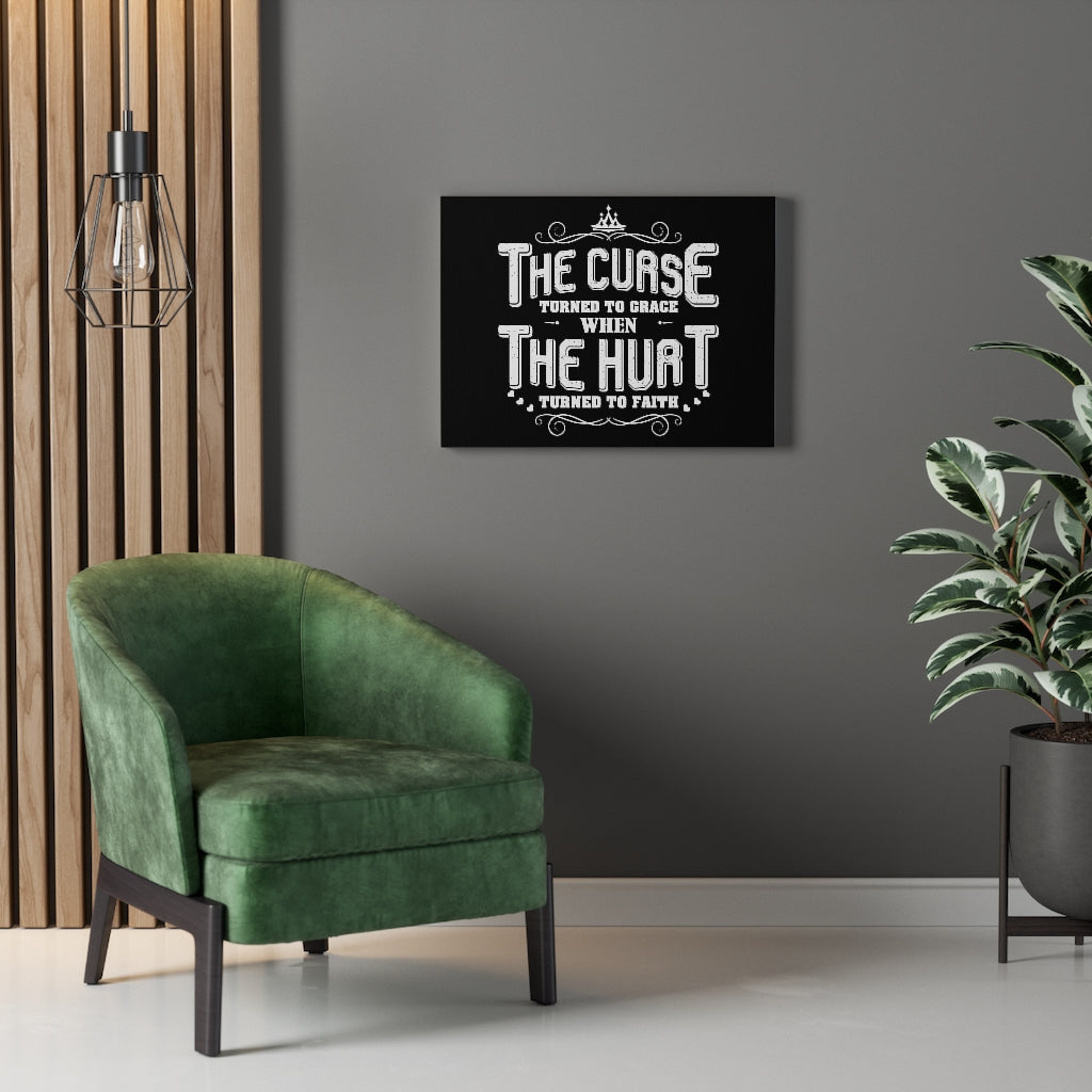 Scripture Walls Inspirational Wall Art Turned To Faith Wall Art Motivational Motto Inspiring Prints Artwork Decor Ready to Hang Unframed-Express Your Love Gifts