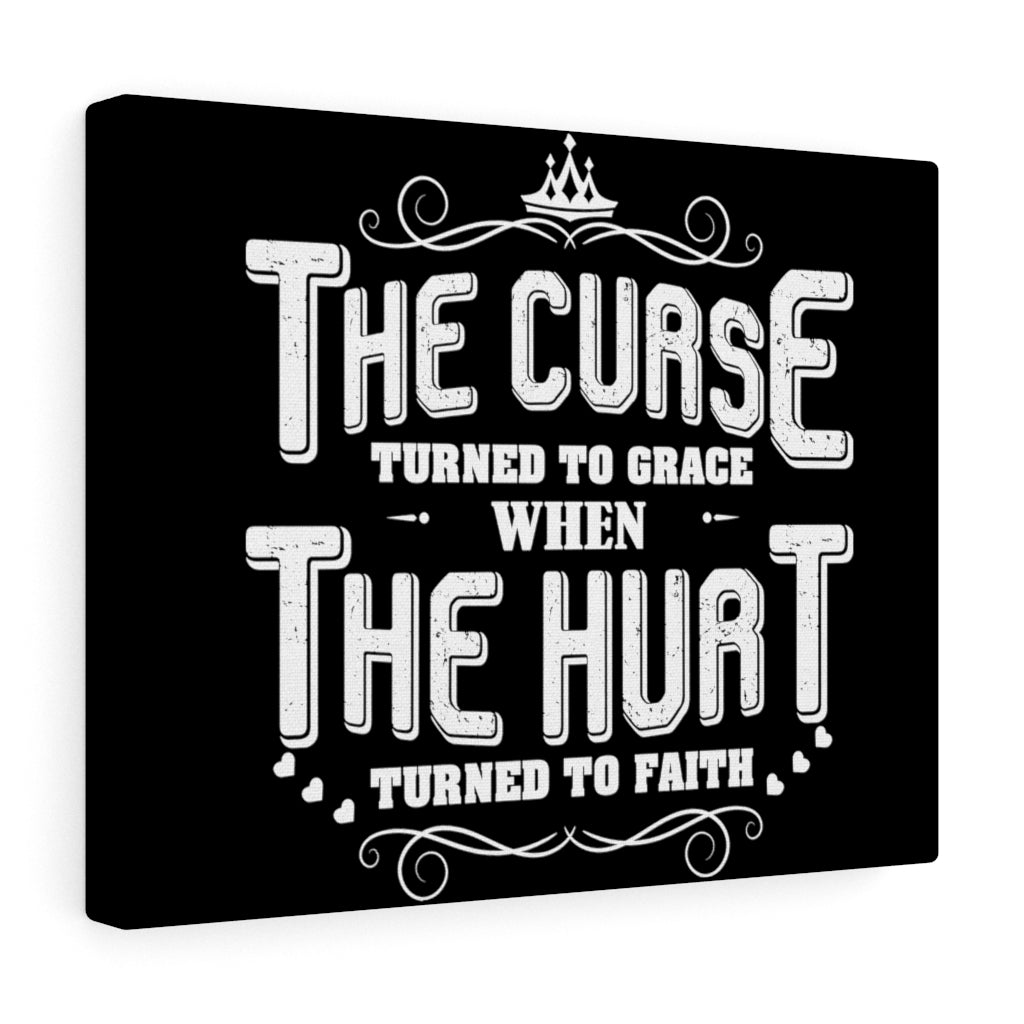 Scripture Walls Inspirational Wall Art Turned To Faith Wall Art Motivational Motto Inspiring Prints Artwork Decor Ready to Hang Unframed-Express Your Love Gifts