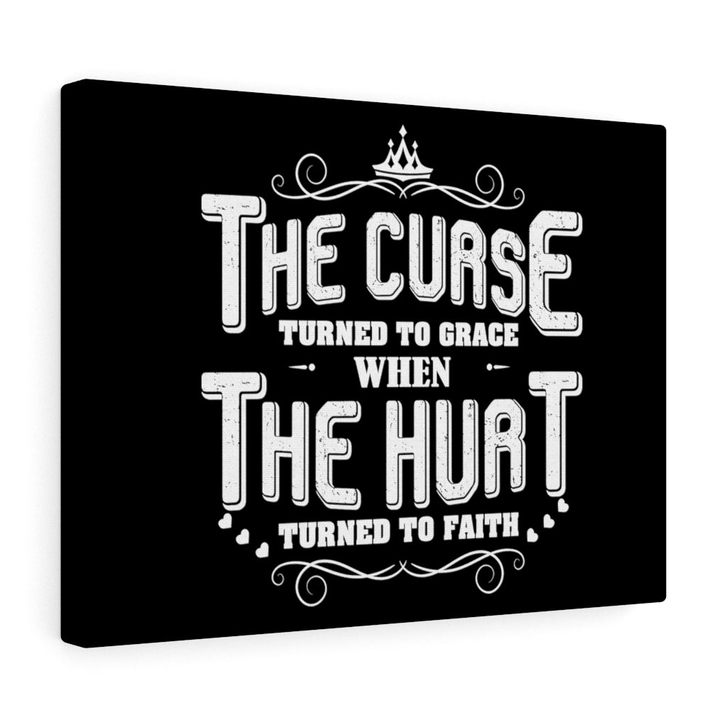 Scripture Walls Inspirational Wall Art Turned To Faith Wall Art Motivational Motto Inspiring Prints Artwork Decor Ready to Hang Unframed-Express Your Love Gifts