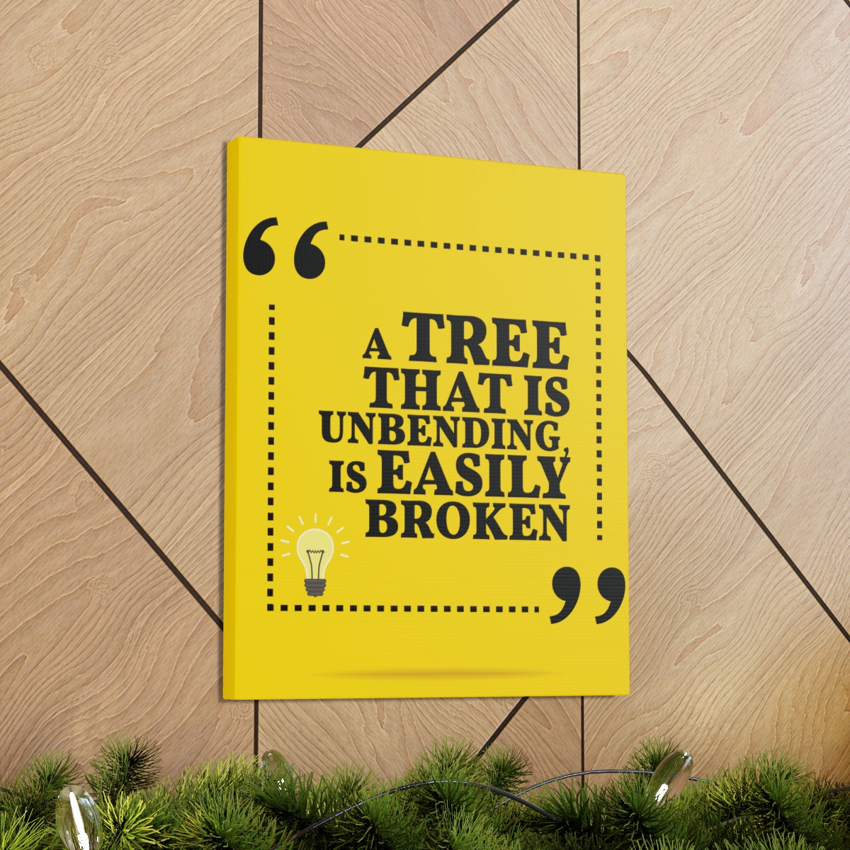 Scripture Walls Inspirational Wall Art Unbending Is Easily Broken Motivation Wall Decor for Home Office Gym Inspiring Success Quote Print Ready to Hang Unframed-Express Your Love Gifts