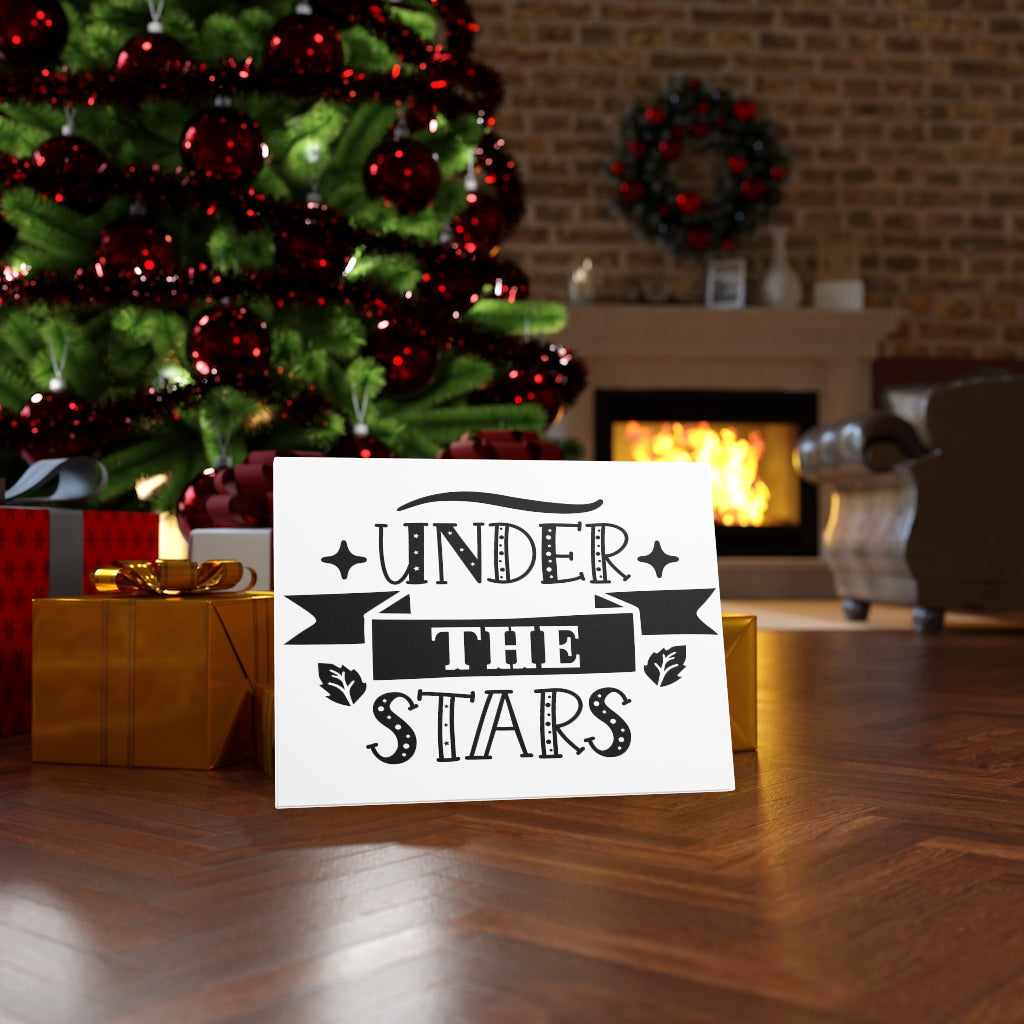 Scripture Walls Inspirational Wall Art Under The Stars Wall Art Motivation Wall Decor for Home Office Gym Inspiring Success Quote Print Ready to Hang Unframed-Express Your Love Gifts