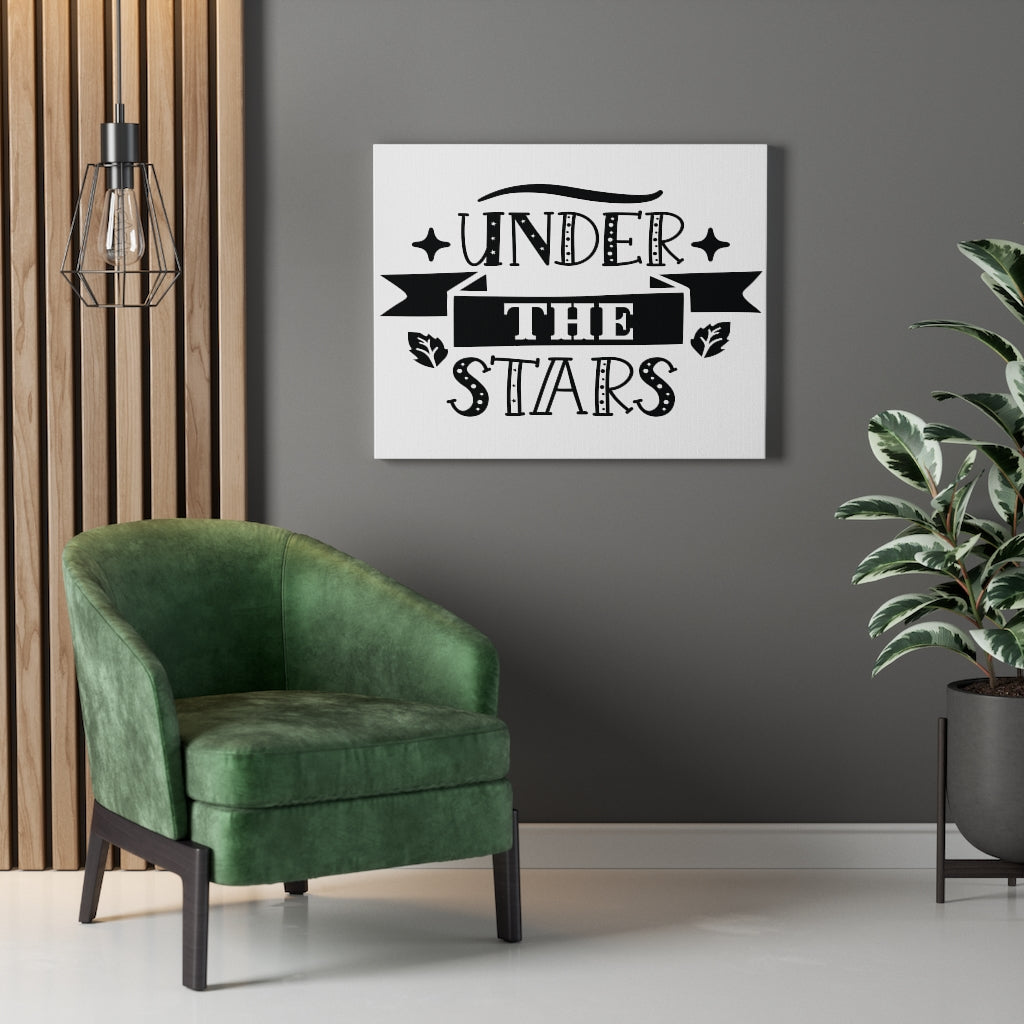 Scripture Walls Inspirational Wall Art Under The Stars Wall Art Motivation Wall Decor for Home Office Gym Inspiring Success Quote Print Ready to Hang Unframed-Express Your Love Gifts