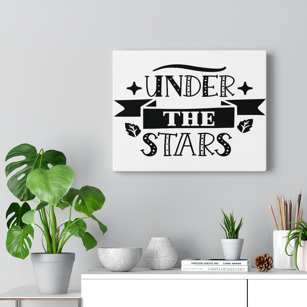 Scripture Walls Inspirational Wall Art Under The Stars Wall Art Motivation Wall Decor for Home Office Gym Inspiring Success Quote Print Ready to Hang Unframed-Express Your Love Gifts