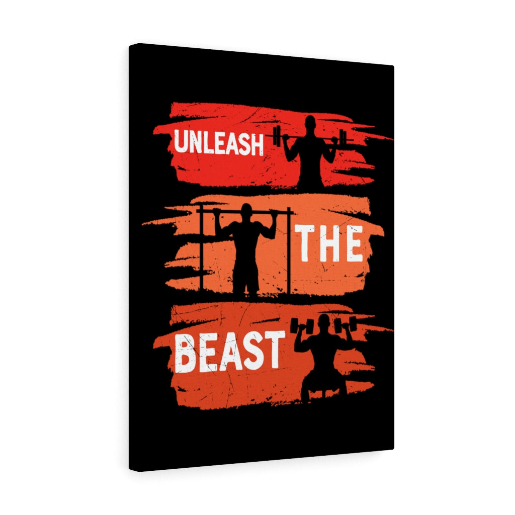 Scripture Walls Inspirational Wall Art Unleash The Beast Wall Art Motivation Wall Decor for Home Office Gym Inspiring Success Quote Print Ready to Hang Unframed-Express Your Love Gifts