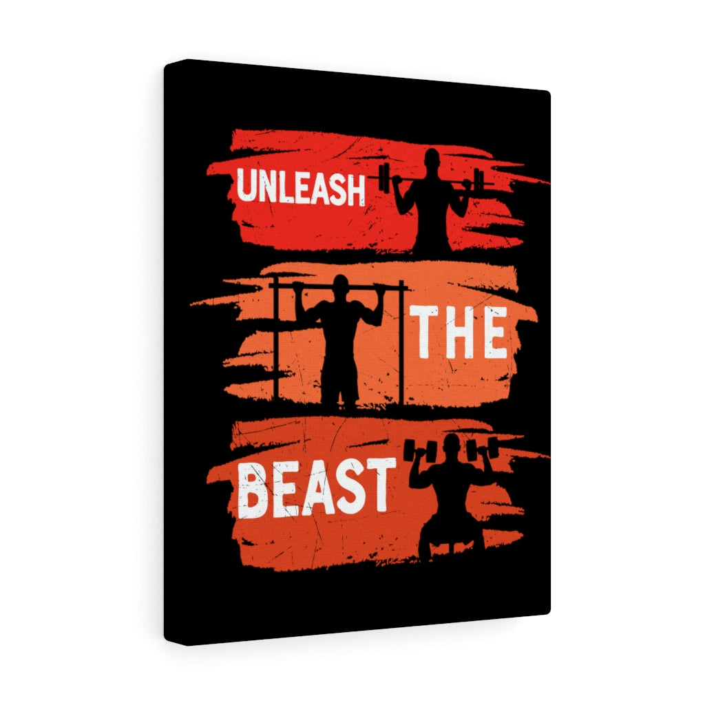 Scripture Walls Inspirational Wall Art Unleash The Beast Wall Art Motivation Wall Decor for Home Office Gym Inspiring Success Quote Print Ready to Hang Unframed-Express Your Love Gifts
