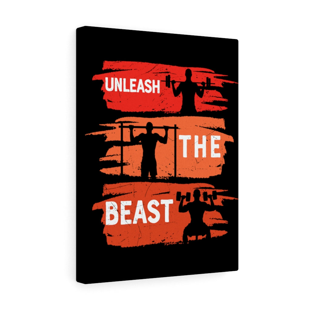 Scripture Walls Inspirational Wall Art Unleash The Beast Wall Art Motivation Wall Decor for Home Office Gym Inspiring Success Quote Print Ready to Hang Unframed-Express Your Love Gifts