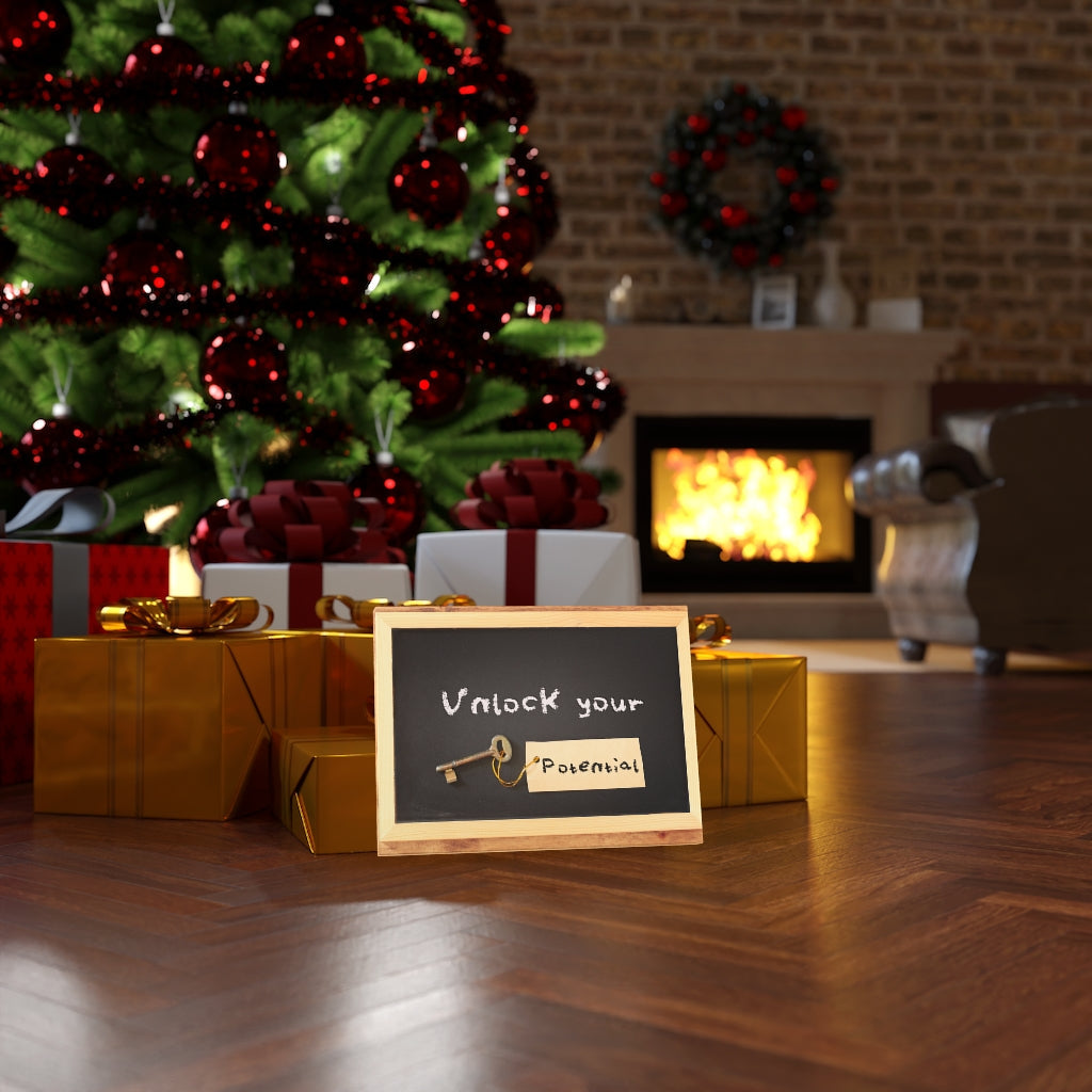 Scripture Walls Inspirational Wall Art Unluck Your Potential Motivational Print Ready to Hang Artwork Unframed-Express Your Love Gifts