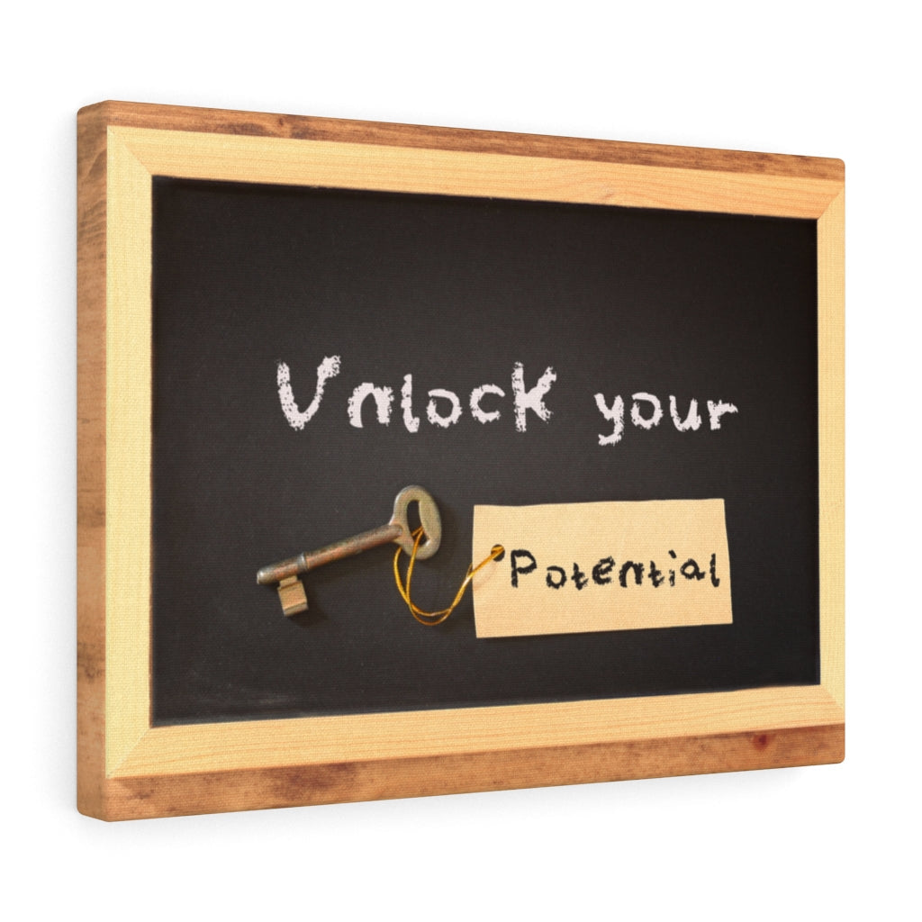 Scripture Walls Inspirational Wall Art Unluck Your Potential Motivational Print Ready to Hang Artwork Unframed-Express Your Love Gifts