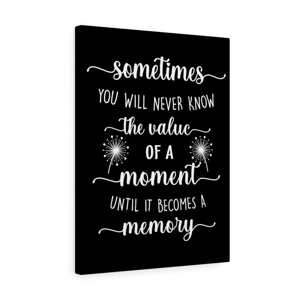 Scripture Walls Inspirational Wall Art Value Of A Moment Wall Art Motivational Motto Inspiring Prints Artwork Decor Ready to Hang Unframed-Express Your Love Gifts