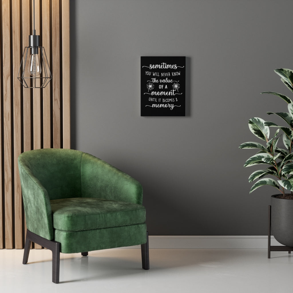 Scripture Walls Inspirational Wall Art Value Of A Moment Wall Art Motivational Motto Inspiring Prints Artwork Decor Ready to Hang Unframed-Express Your Love Gifts