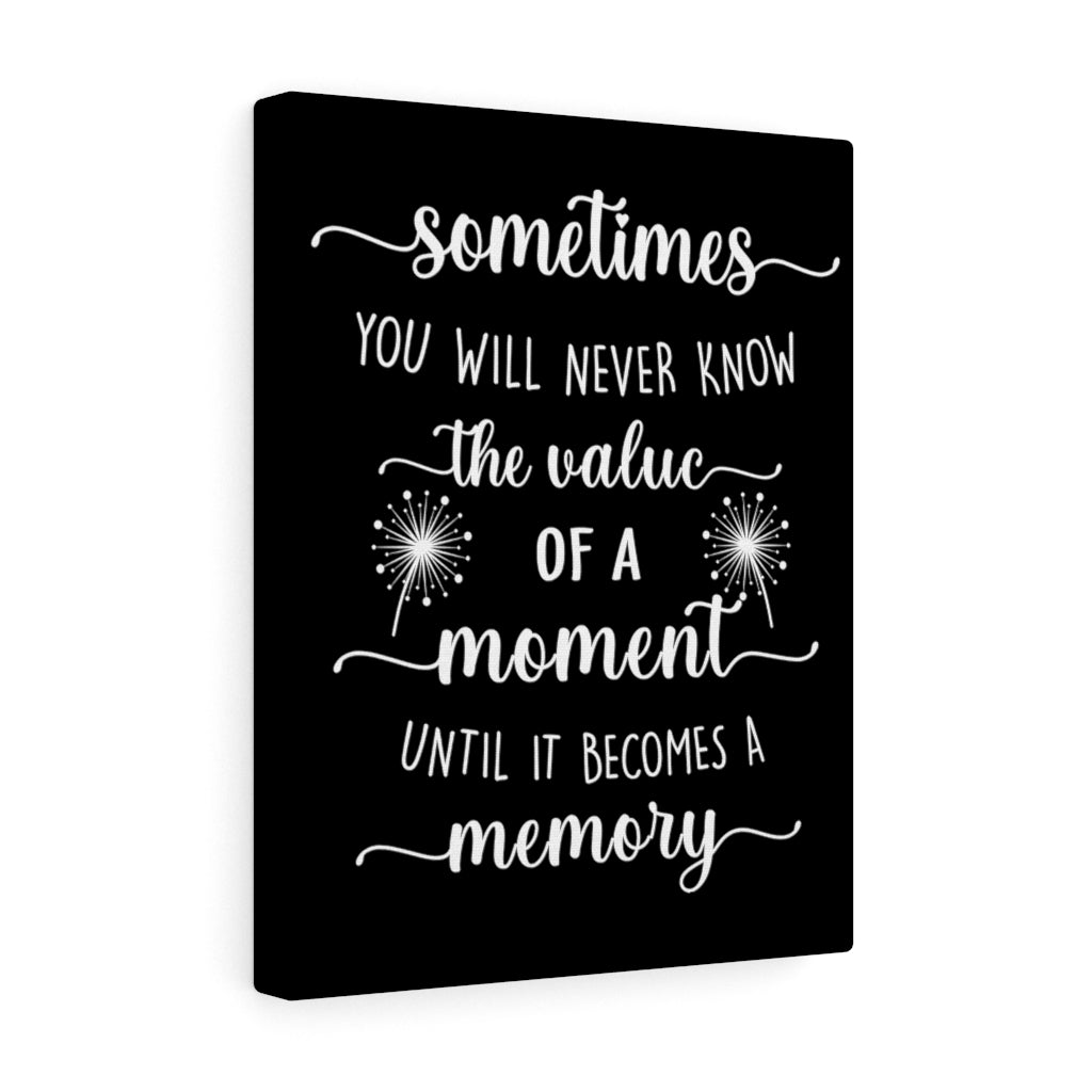 Scripture Walls Inspirational Wall Art Value Of A Moment Wall Art Motivational Motto Inspiring Prints Artwork Decor Ready to Hang Unframed-Express Your Love Gifts