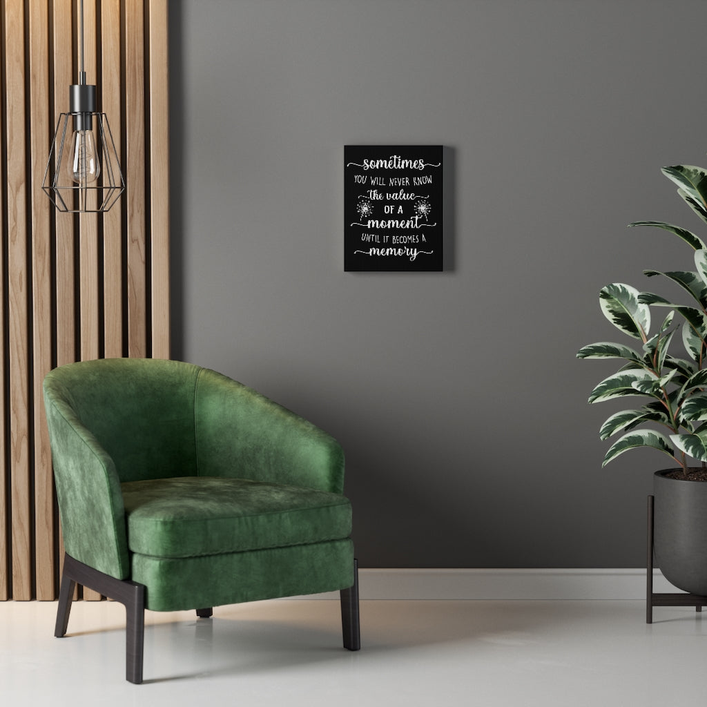 Scripture Walls Inspirational Wall Art Value Of A Moment Wall Art Motivational Motto Inspiring Prints Artwork Decor Ready to Hang Unframed-Express Your Love Gifts