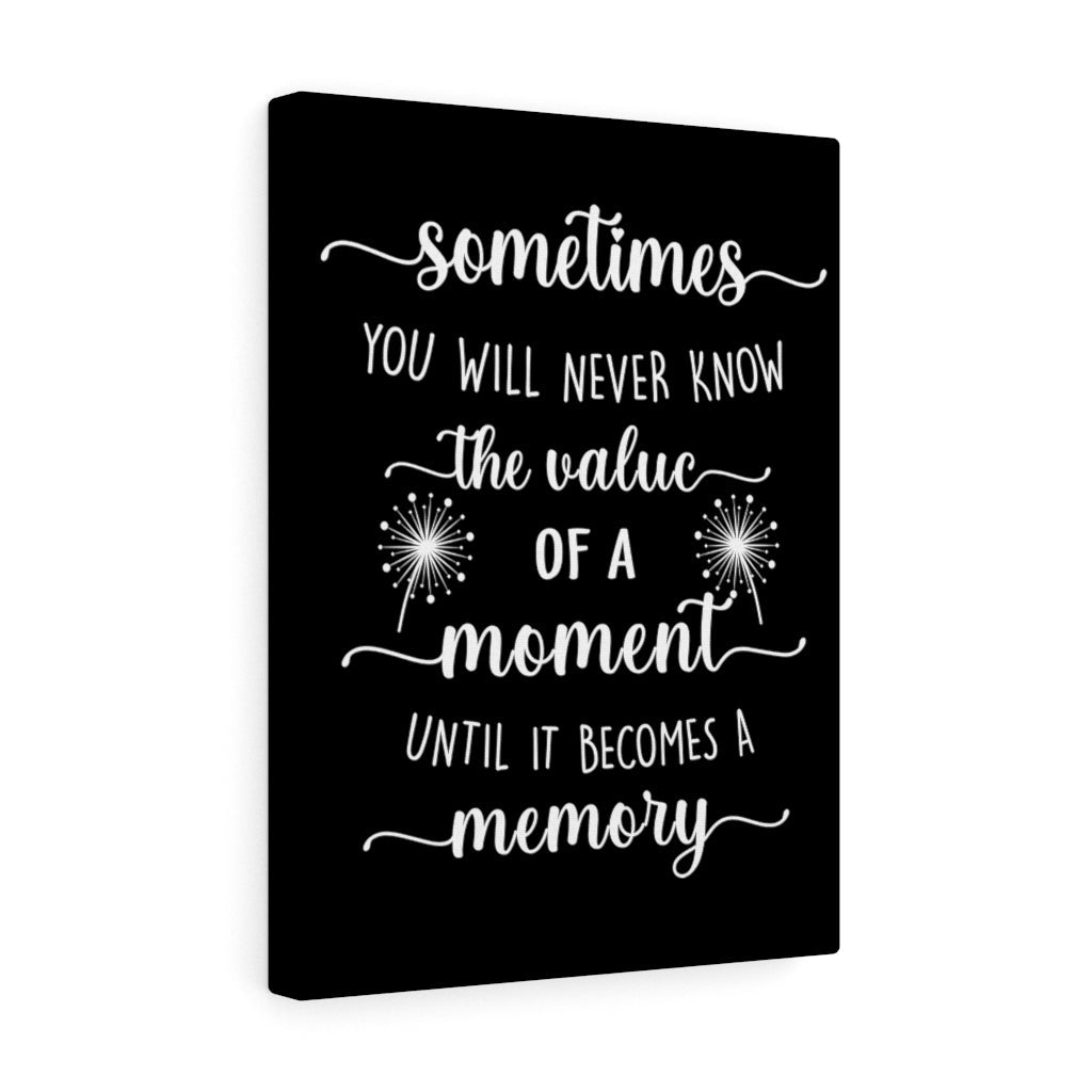 Scripture Walls Inspirational Wall Art Value Of A Moment Wall Art Motivational Motto Inspiring Prints Artwork Decor Ready to Hang Unframed-Express Your Love Gifts