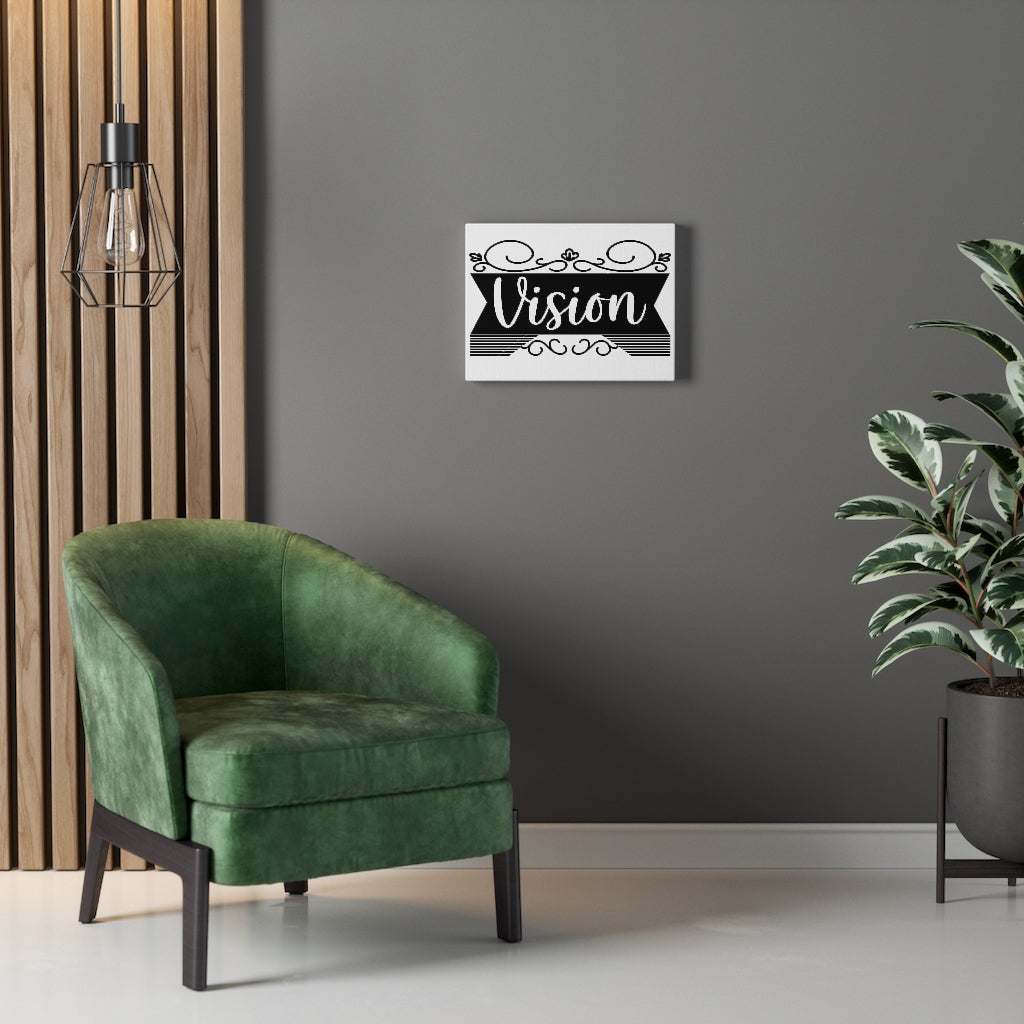 Scripture Walls Inspirational Wall Art Vision Wall Art Motivation Wall Decor for Home Office Gym Inspiring Success Quote Print Ready to Hang Unframed-Express Your Love Gifts