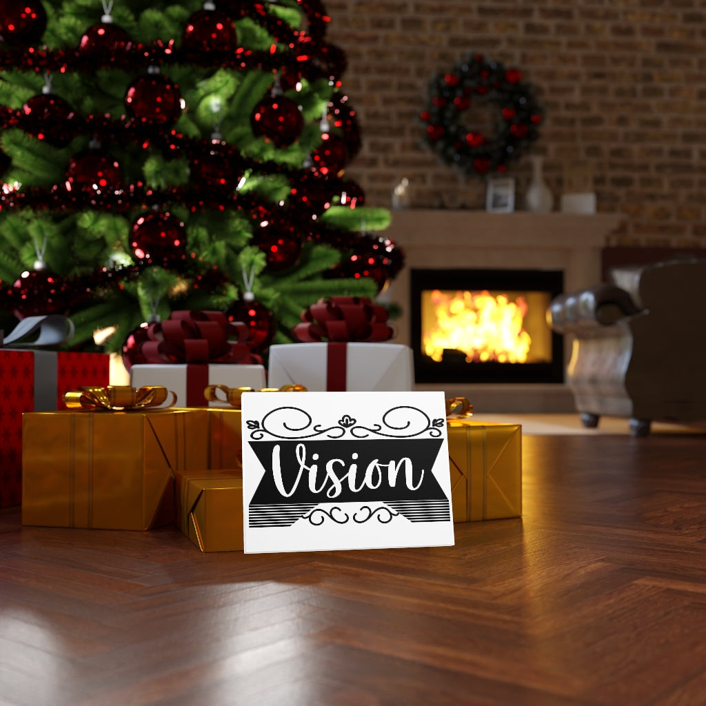 Scripture Walls Inspirational Wall Art Vision Wall Art Motivation Wall Decor for Home Office Gym Inspiring Success Quote Print Ready to Hang Unframed-Express Your Love Gifts