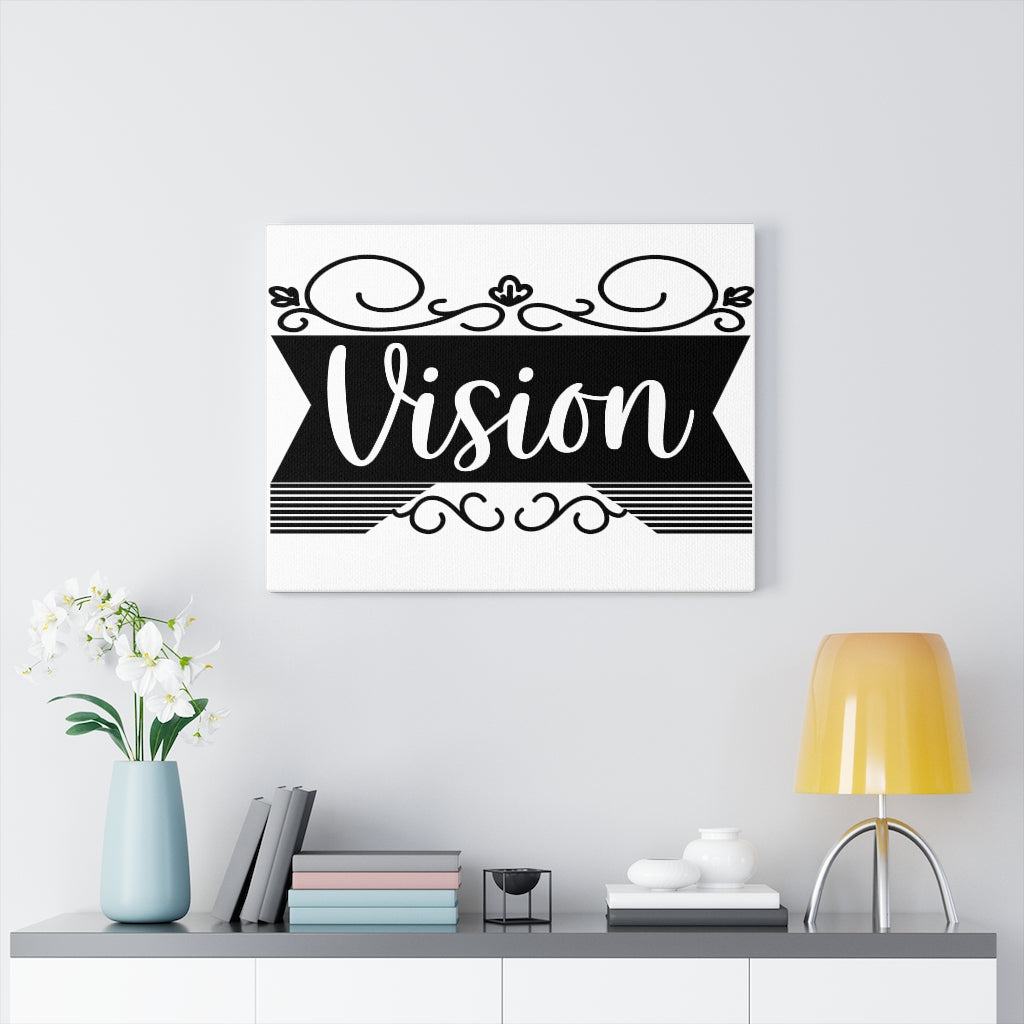 Scripture Walls Inspirational Wall Art Vision Wall Art Motivation Wall Decor for Home Office Gym Inspiring Success Quote Print Ready to Hang Unframed-Express Your Love Gifts