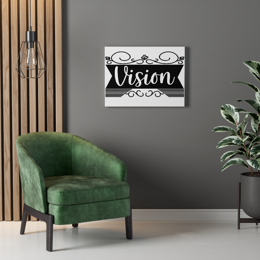Scripture Walls Inspirational Wall Art Vision Wall Art Motivation Wall Decor for Home Office Gym Inspiring Success Quote Print Ready to Hang Unframed-Express Your Love Gifts