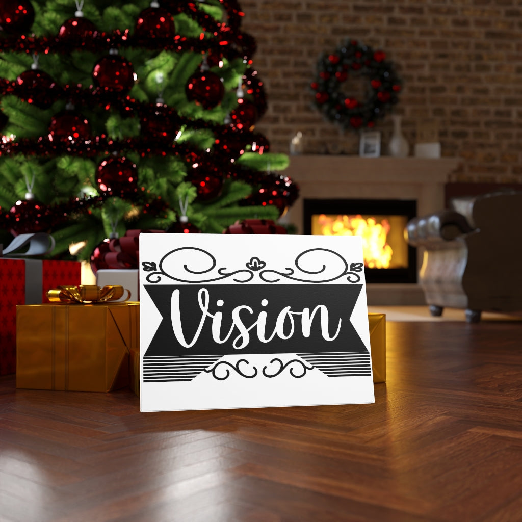 Scripture Walls Inspirational Wall Art Vision Wall Art Motivation Wall Decor for Home Office Gym Inspiring Success Quote Print Ready to Hang Unframed-Express Your Love Gifts