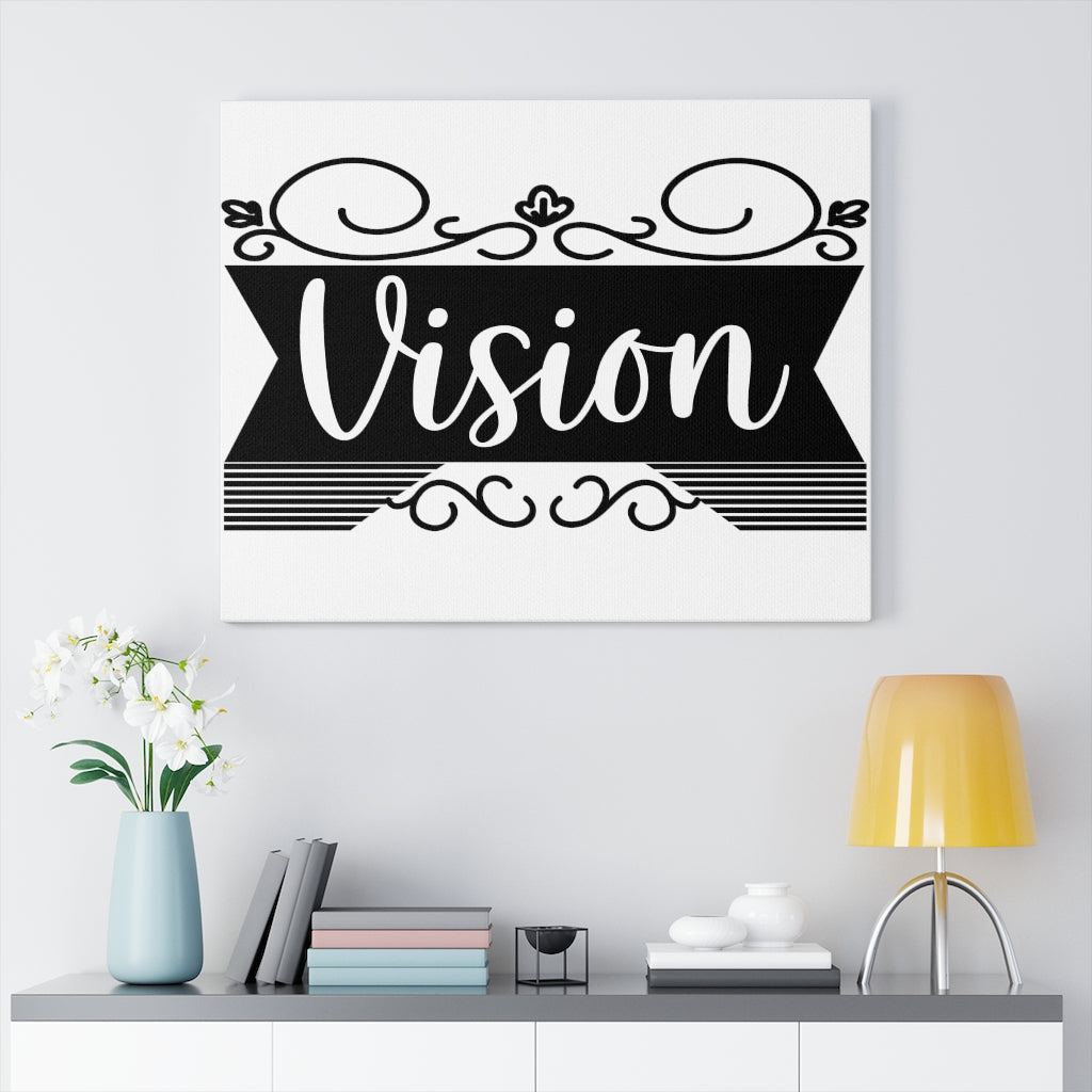 Scripture Walls Inspirational Wall Art Vision Wall Art Motivation Wall Decor for Home Office Gym Inspiring Success Quote Print Ready to Hang Unframed-Express Your Love Gifts