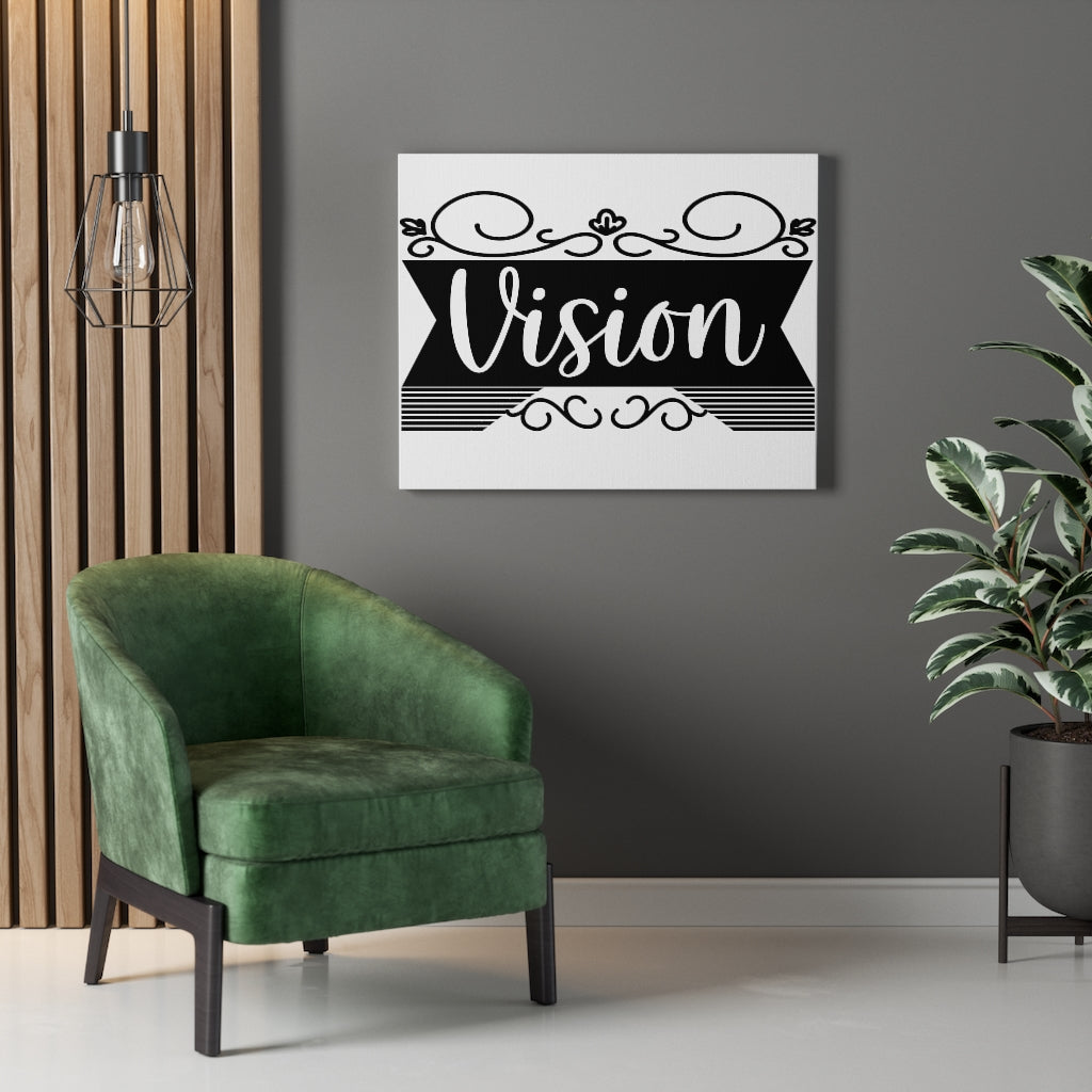 Scripture Walls Inspirational Wall Art Vision Wall Art Motivation Wall Decor for Home Office Gym Inspiring Success Quote Print Ready to Hang Unframed-Express Your Love Gifts