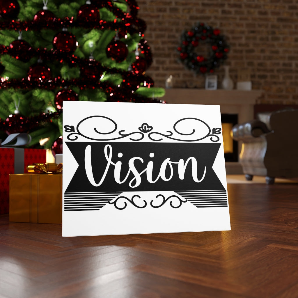 Scripture Walls Inspirational Wall Art Vision Wall Art Motivation Wall Decor for Home Office Gym Inspiring Success Quote Print Ready to Hang Unframed-Express Your Love Gifts