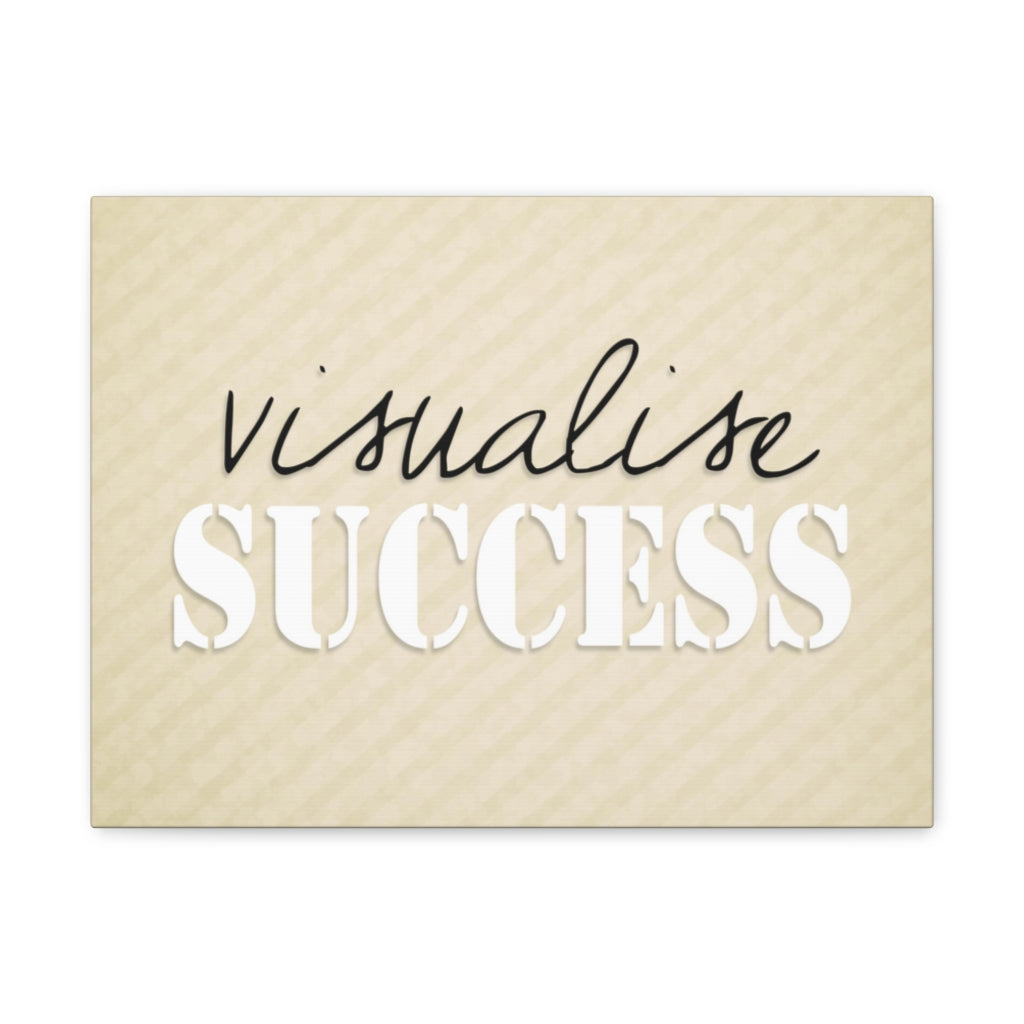 Scripture Walls Inspirational Wall Art Visualize Succcess Motivation Wall Decor for Home Office Gym Inspiring Success Quote Print Ready to Hang Unframed-Express Your Love Gifts