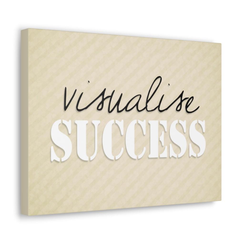 Scripture Walls Inspirational Wall Art Visualize Succcess Motivation Wall Decor for Home Office Gym Inspiring Success Quote Print Ready to Hang Unframed-Express Your Love Gifts