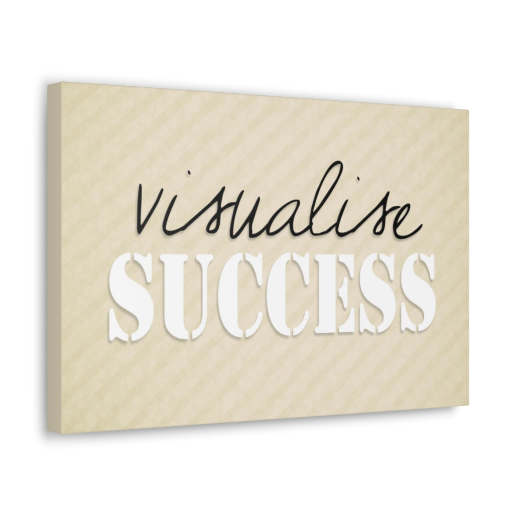 Scripture Walls Inspirational Wall Art Visualize Succcess Motivation Wall Decor for Home Office Gym Inspiring Success Quote Print Ready to Hang Unframed-Express Your Love Gifts