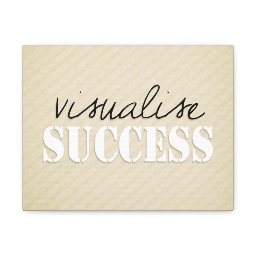 Scripture Walls Inspirational Wall Art Visualize Succcess Motivation Wall Decor for Home Office Gym Inspiring Success Quote Print Ready to Hang Unframed-Express Your Love Gifts