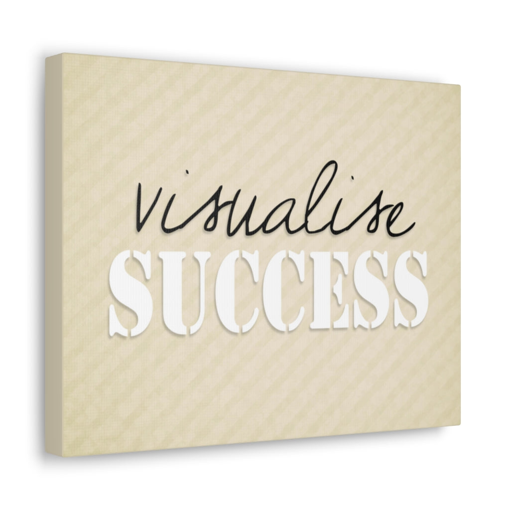 Scripture Walls Inspirational Wall Art Visualize Succcess Motivation Wall Decor for Home Office Gym Inspiring Success Quote Print Ready to Hang Unframed-Express Your Love Gifts