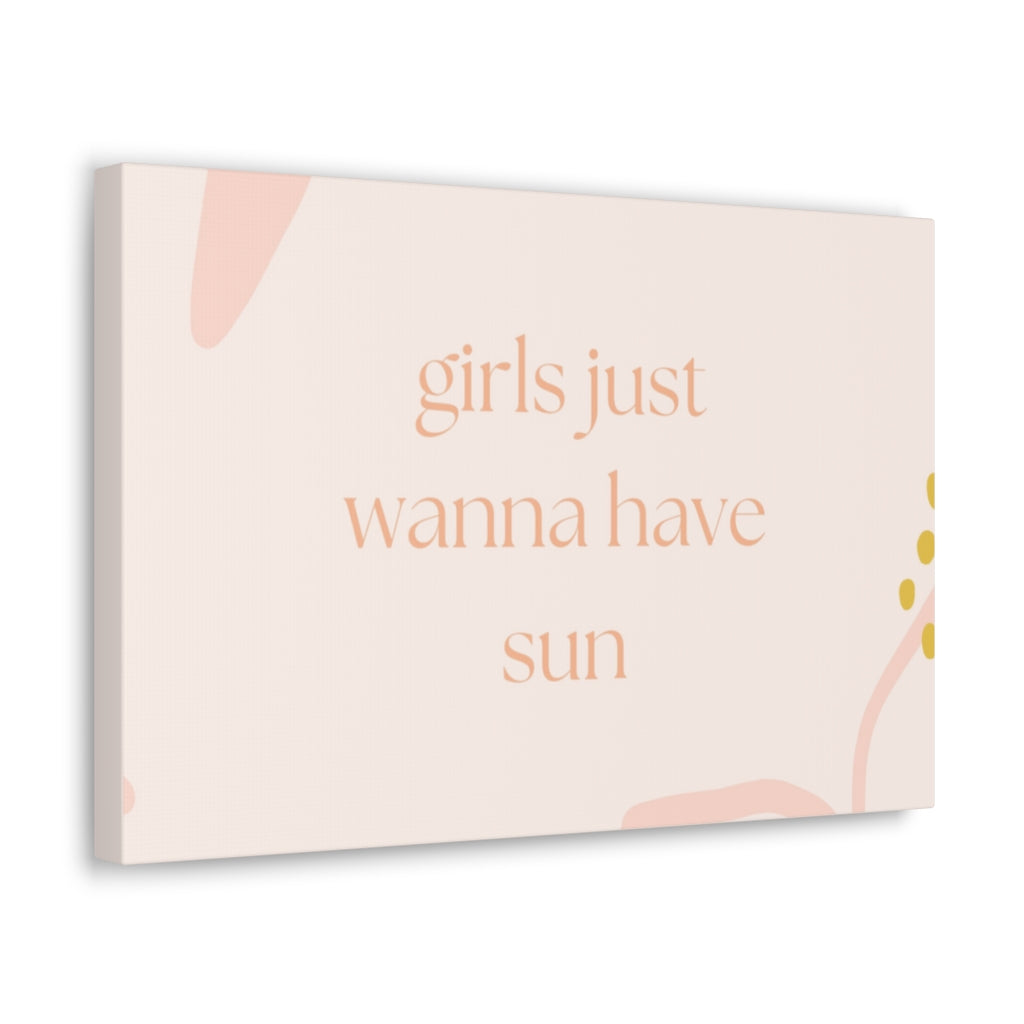 Scripture Walls Inspirational Wall Art Wanna Have Sun Motivation Wall Decor for Home Office Gym Inspiring Success Quote Print Ready to Hang Unframed-Express Your Love Gifts