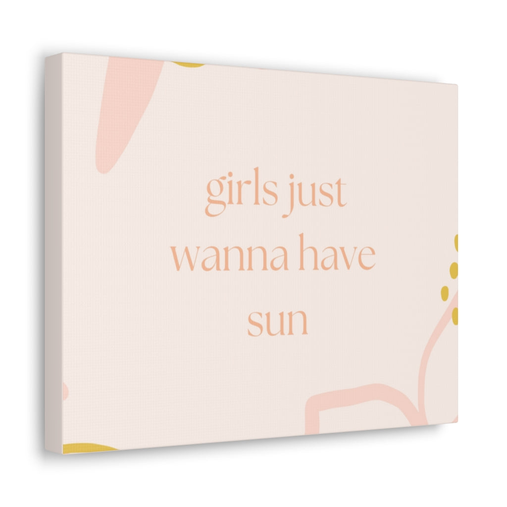 Scripture Walls Inspirational Wall Art Wanna Have Sun Motivation Wall Decor for Home Office Gym Inspiring Success Quote Print Ready to Hang Unframed-Express Your Love Gifts