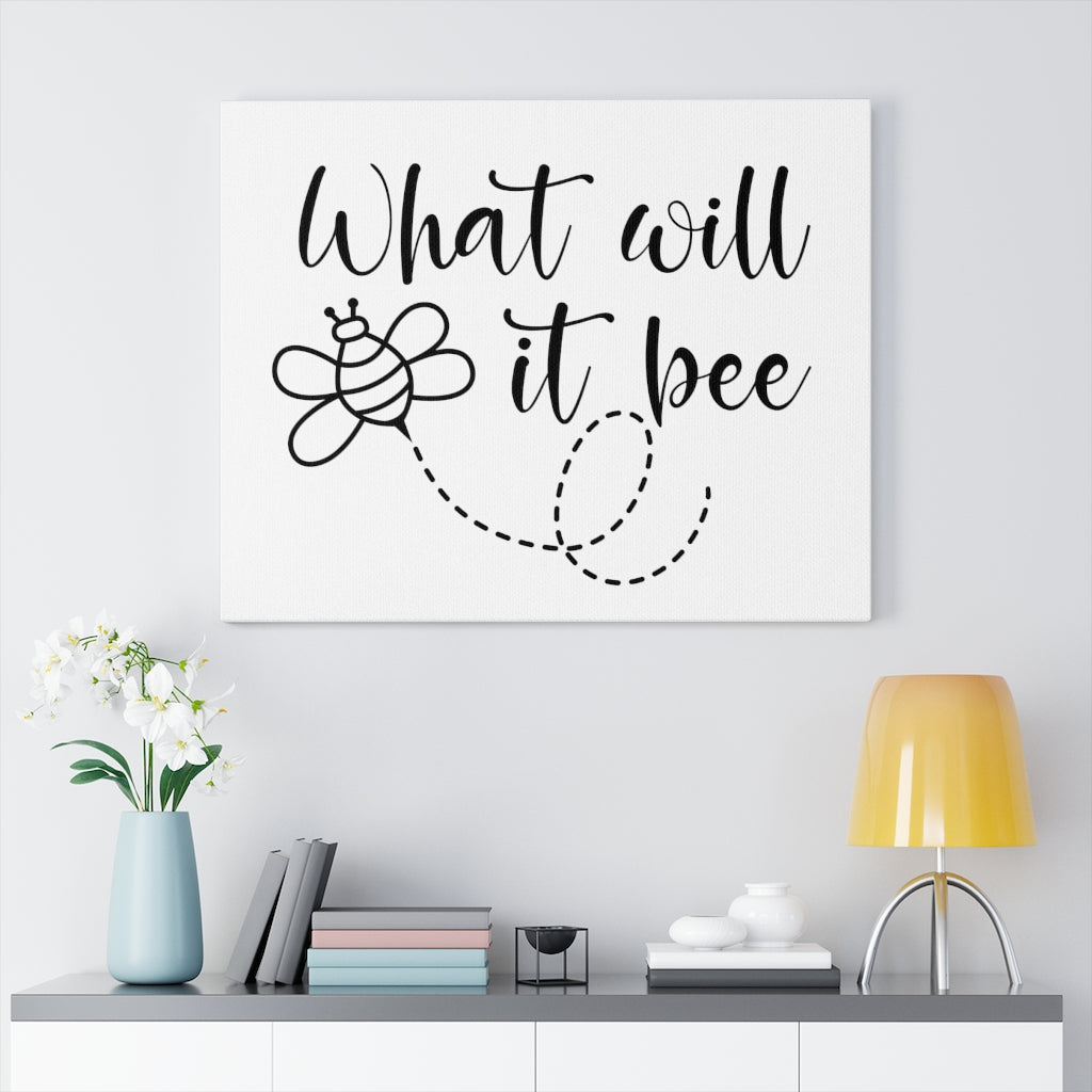 Scripture Walls Inspirational Wall Art What Will It Bee Wall Art Motivation Wall Decor for Home Office Gym Inspiring Success Quote Print Ready to Hang Unframed-Express Your Love Gifts