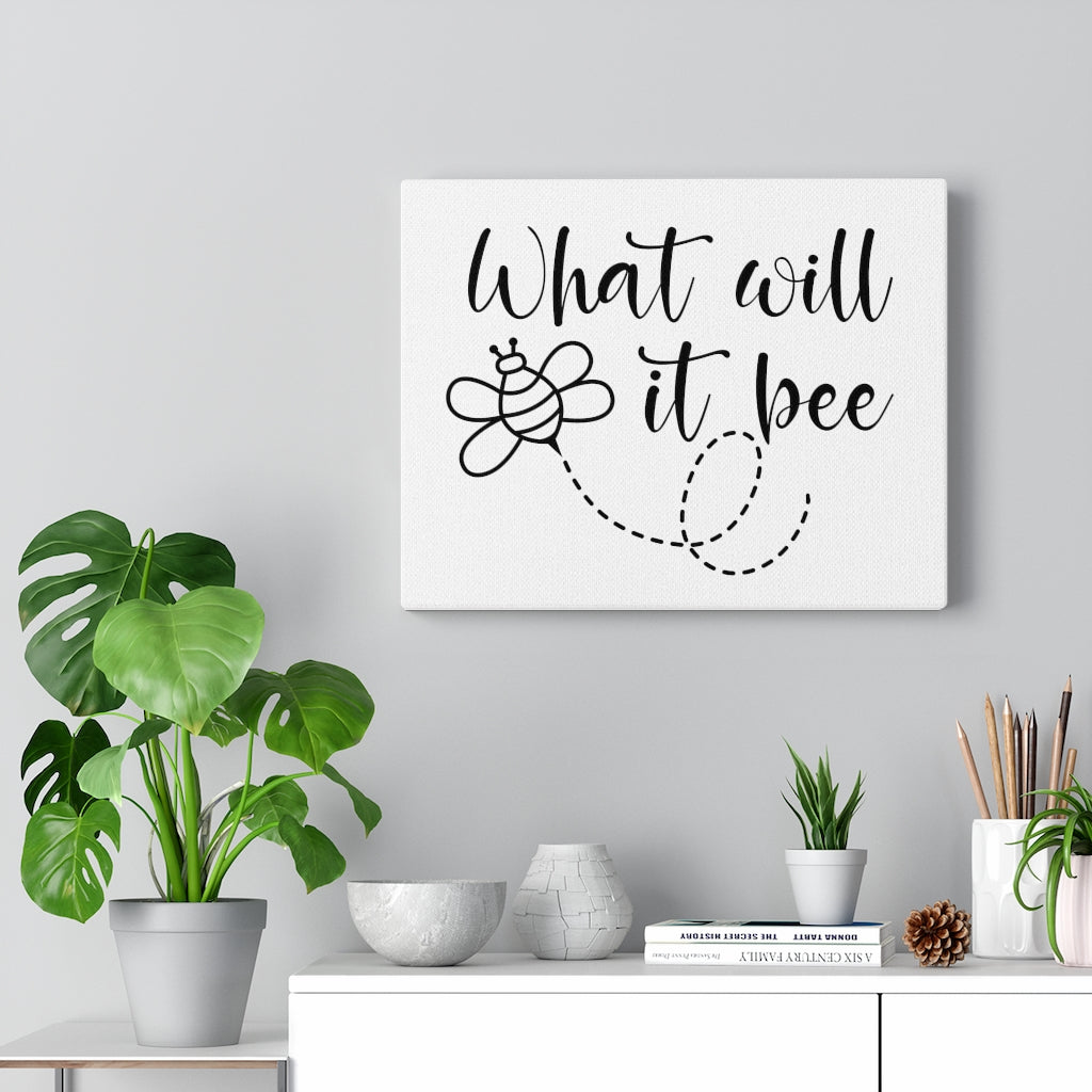 Scripture Walls Inspirational Wall Art What Will It Bee Wall Art Motivation Wall Decor for Home Office Gym Inspiring Success Quote Print Ready to Hang Unframed-Express Your Love Gifts