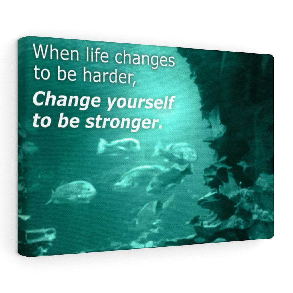 Scripture Walls Inspirational Wall Art When Life Changes Motivational Print Ready to Hang Artwork Unframed-Express Your Love Gifts