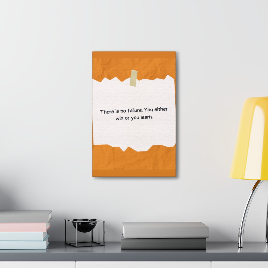 Scripture Walls Inspirational Wall Art Win Or You Learn Motivation Wall Decor for Home Office Gym Inspiring Success Quote Print Ready to Hang Unframed-Express Your Love Gifts