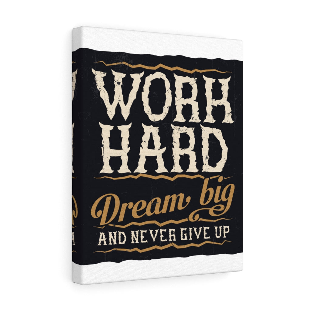 Scripture Walls Inspirational Wall Art Work Hard Wall Art Motivational Motto Inspiring Prints Artwork Decor Ready to Hang Unframed-Express Your Love Gifts