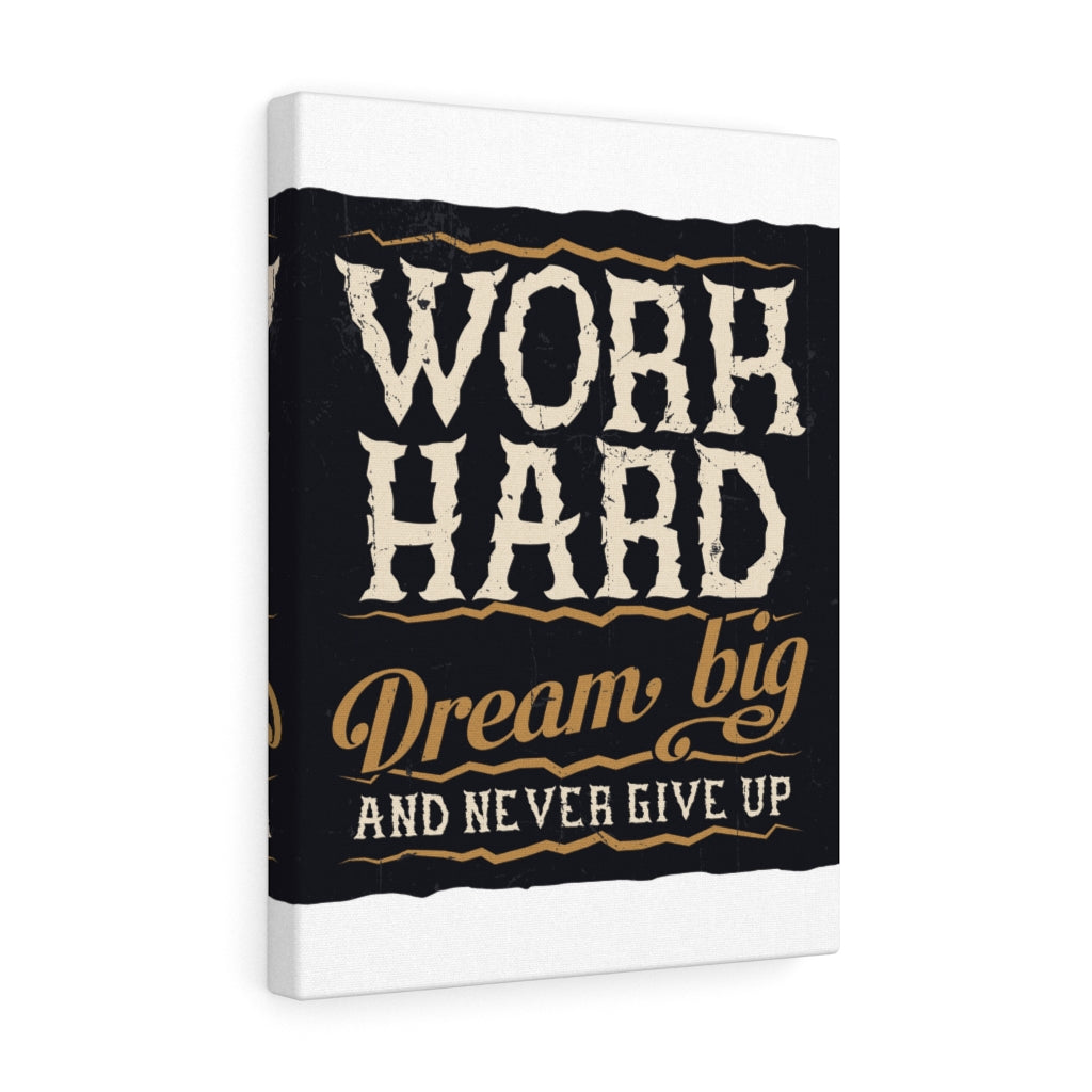 Scripture Walls Inspirational Wall Art Work Hard Wall Art Motivational Motto Inspiring Prints Artwork Decor Ready to Hang Unframed-Express Your Love Gifts