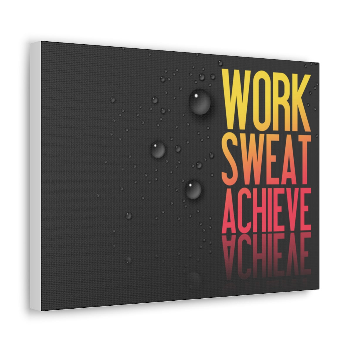 Scripture Walls Inspirational Wall Art Work Sweat Achieve Motivation Wall Decor for Home Office Gym Inspiring Success Quote Print Ready to Hang Unframed-Express Your Love Gifts