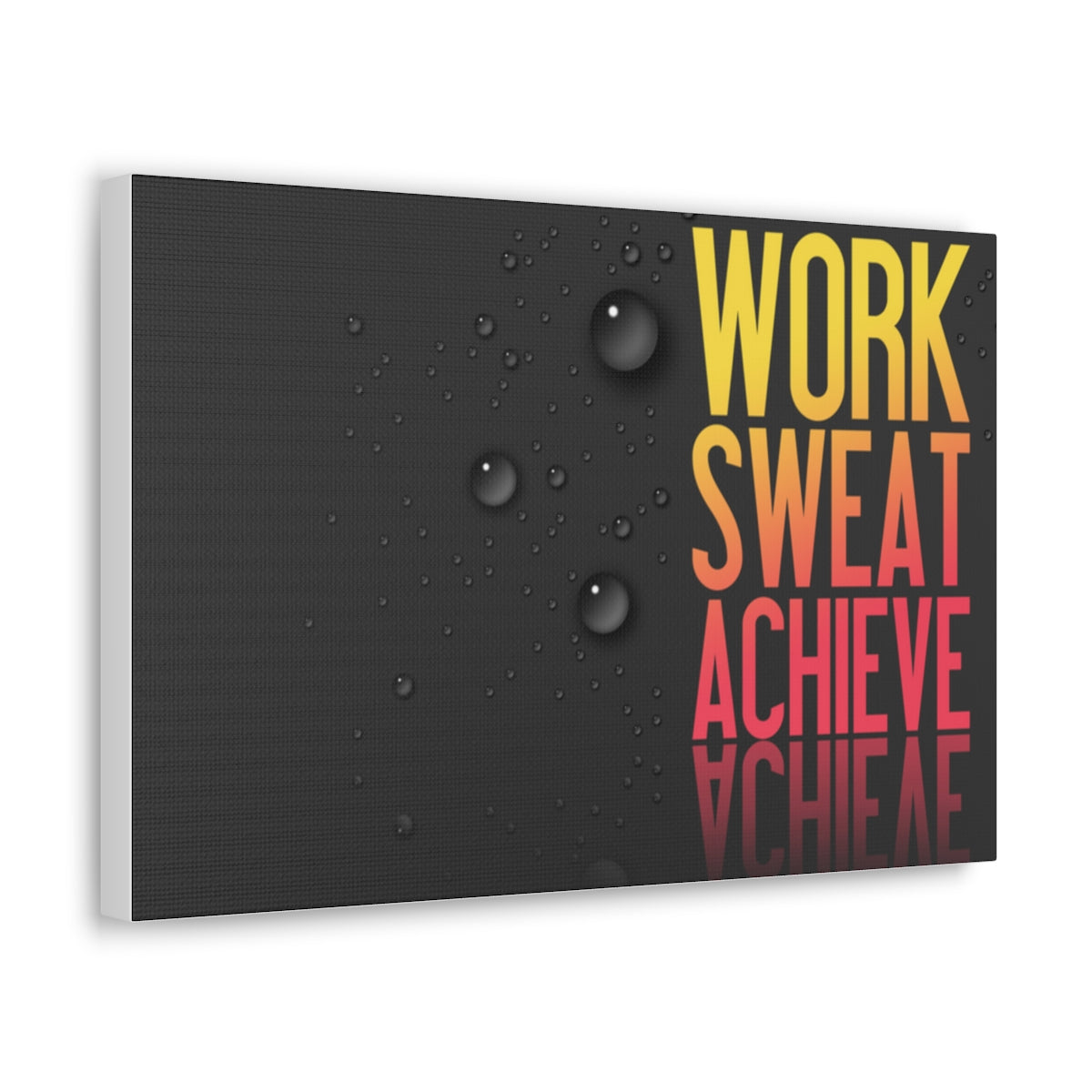 Scripture Walls Inspirational Wall Art Work Sweat Achieve Motivation Wall Decor for Home Office Gym Inspiring Success Quote Print Ready to Hang Unframed-Express Your Love Gifts