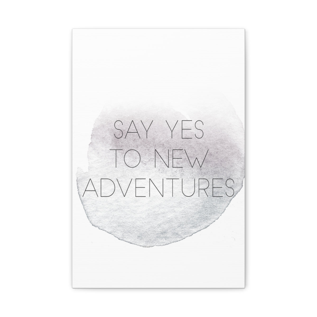 Scripture Walls Inspirational Wall Art Yes To Adventures Motivation Wall Decor for Home Office Gym Inspiring Success Quote Print Ready to Hang Unframed-Express Your Love Gifts